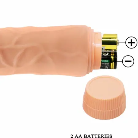 Baile Barbara Vibrating Intimate Device 20 cm Multi-Speed Skin Tone