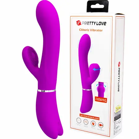 Pretty Love Klitoralni Stimulator Vibrator Model 0602S Ljubičasti Silikon USB