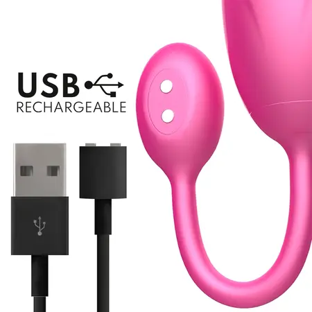 ONINDER Denver Vibrirajuće Jaje Roze 7x2.7 cm App Kontrolisano Vodootporno
