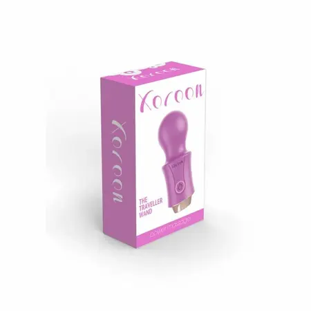 XOCOON Traveller Wand Fuchsia - Rechargeable Massage Device, 6 Modes