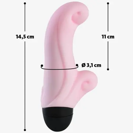 Fun Factory Ocean Roze - Kompaktni Dvostruki Vibracioni Sistem, Vodootporan