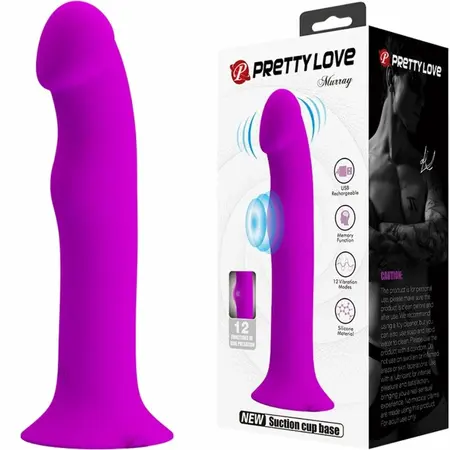 Pretty Love Murray Punjivi Vibrator sa Pulsnim Talasnim Sistemom Ljubičasti