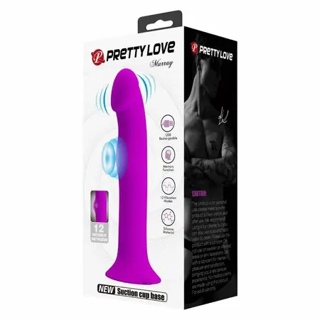 Pretty Love Murray Punjivi Vibrator sa Pulsnim Talasnim Sistemom Ljubičasti