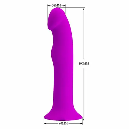 Pretty Love Murray Punjivi Vibrator sa Pulsnim Talasnim Sistemom Ljubičasti