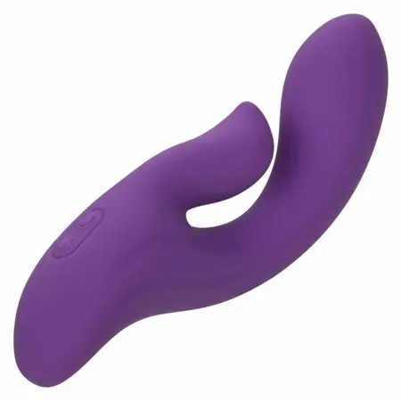 CalExotics Stella Dual Pleaser Ljubičasti Tečni Silikon Dvomotorni Masažer