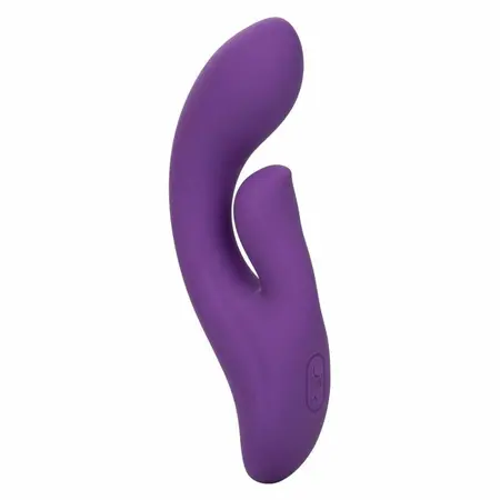 CalExotics Stella Dual Pleaser Ljubičasti Tečni Silikon Dvomotorni Masažer
