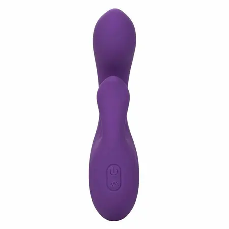 CalExotics Stella Dual Pleaser Ljubičasti Tečni Silikon Dvomotorni Masažer