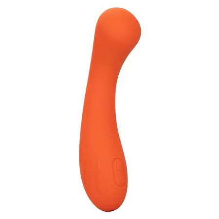 CalExotics Stella G-Wand Orange - Flexible Silicone Massager, 12 Modes