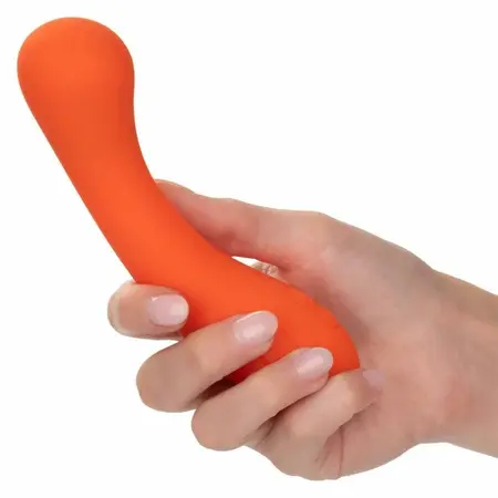 CalExotics Stella G-Wand Orange - Flexible Silicone Massager, 12 Modes