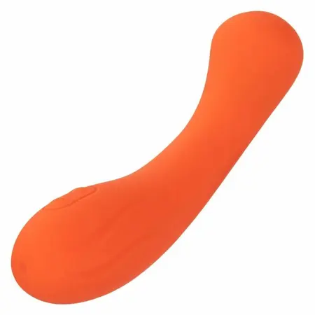 CalExotics Stella G-Wand Orange - Flexible Silicone Massager, 12 Modes
