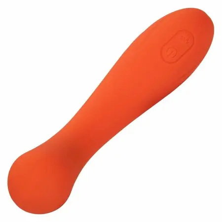 CalExotics Stella G-Wand Orange - Flexible Silicone Massager, 12 Modes