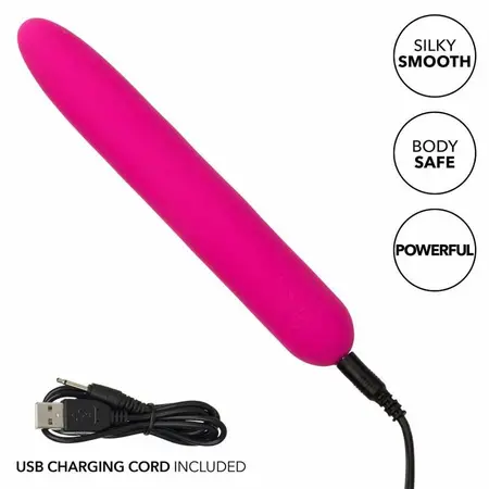 CalExotics Bliss Vibe Roze - Tečni Silikon, 10 Brzina, USB Punjiv