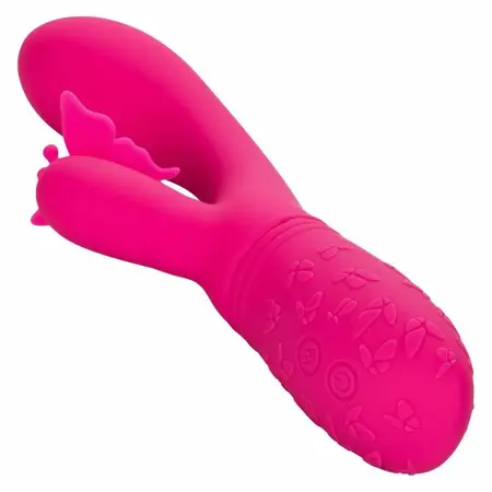 CalExotics Butterfly Kiss Flutter Roze Punjivi Intimni Masažer