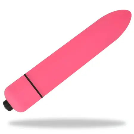 OHMAMA Mini Vibrating Bullet 9 cm Pink - Compact Wellness Massager