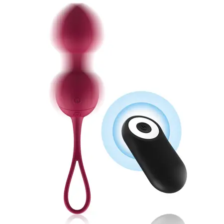 CICI Beauty Premium Silikonski Kegel Trening Set 3kom Vibrirajući i Daljinski