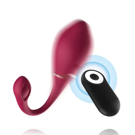 CICI Beauty Silikonsko Bežično Jaje - Daljinski Upravljač, Vodootporno, 10 Modova