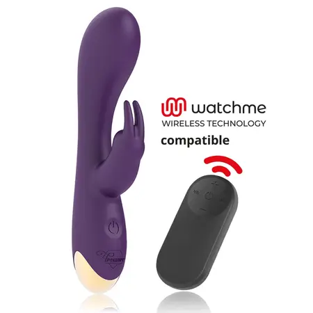 Treasure Laurence Dvomotorni Intimni Uređaj sa WatchMe Bežičnim, 17.5cm, Roze