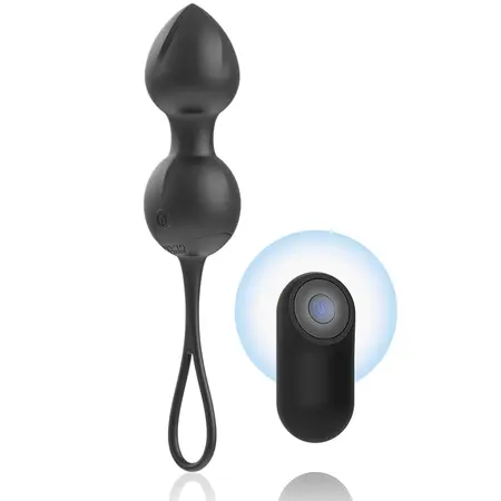 BRILLY GLAM Vibrirajući Kegel Trener sa Daljinskim, 10 Modova, USB, 9.5 cm, Roze