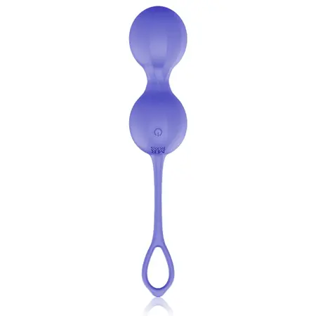 MR BOSS DUMAS Intimni Kegel Trener sa Vibracijom i Daljinskim Upravljanjem, 9.5 cm, Crna