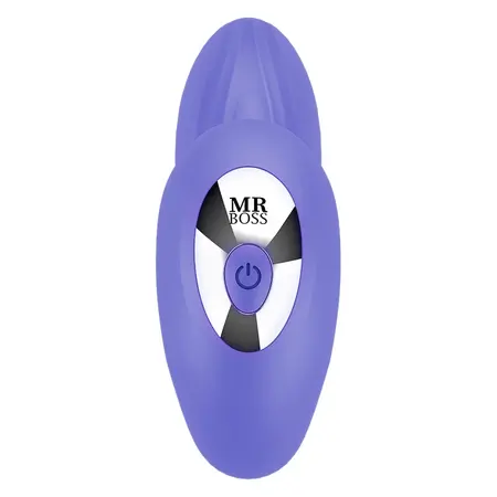 MR BOSS JOSEF Intimni Duo Uređaj sa Pulsacijom i Vibracijom Daljinski 12cm Plava