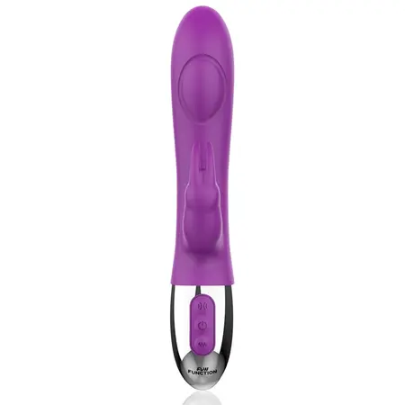 Fun Function Combi Dvostruki Tapkajući Intimni Sistem, Dvostruki Motor, Roze, 21 cm