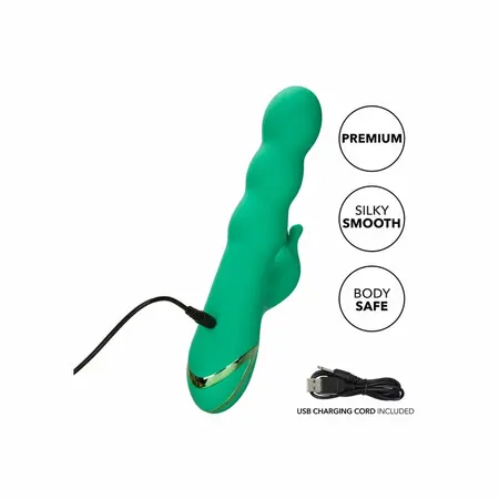 CalExotics Sonoma Satisfier Zeleni Višefunkcionalni Intimni Uređaj Silikon
