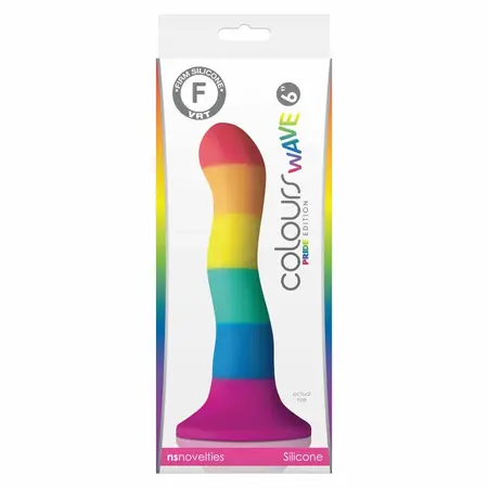 NS Novelties Colours Wave Intimni Uređaj Rainbow 17 cm Silikon