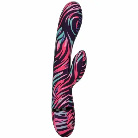 CalExotics Menage a Moi Dvostruki Wand – Vodootporni 10-Režimski USB Masažer 21cm