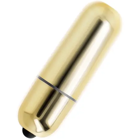 ONLINE Mini Bullet Vibe Gold - Compact 10-Mode Waterproof Model