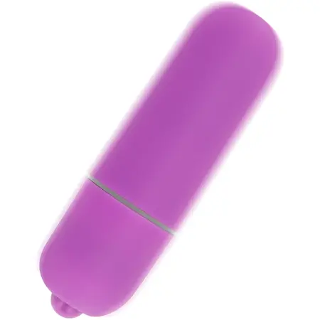ONLINE Mini Bullet Personalni Masažer Ljubičasta 10 Režima Vodootporan 6.2cm