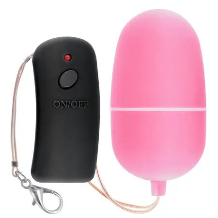 ONLINE Daljinski Upravljana Bežična Vibraciona Jaja Roze 10 Režima ABS 6cm