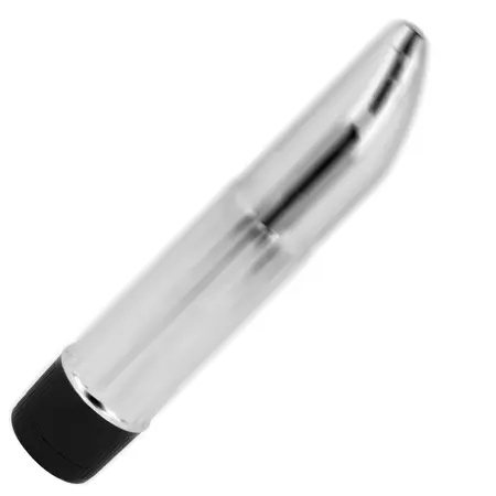 Ohmama Mini Vibrator Srebrni 13.5 cm – Kompaktni Višebrzinski Model