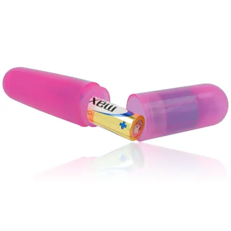 OHMAMA Basic Lila Kompaktni Vibracioni Metak 110mm – PVC, Na Baterije