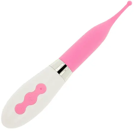 OHMAMA Intimni Pulse Uređaj Punjiv 10-Režimski Silikon 20cm Roze