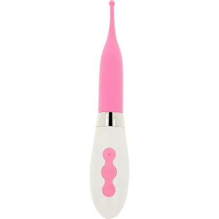 OHMAMA Intimni Pulse Uređaj Punjiv 10-Režimski Silikon 20cm Roze