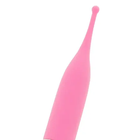 OHMAMA Intimni Pulse Uređaj Punjiv 10-Režimski Silikon 20cm Roze