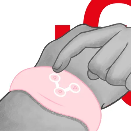 Watchme Bežična Tehnologija Smartwatch Meka Roze – Sistem Daljinskog Upravljanja