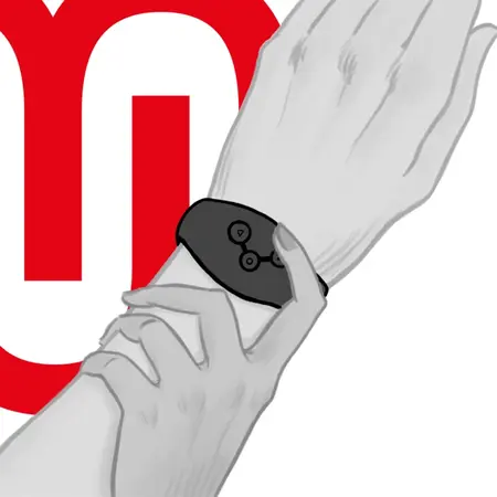 WATCHME Wireless Smartwatch Jet Black - Device Control & Urban Design