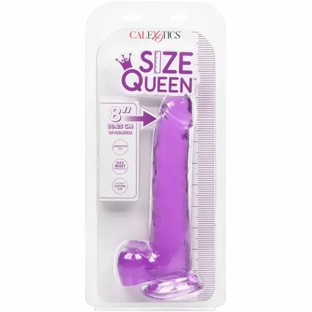 CalExotics Size Queen Intimni Model Ljubičasta 20.3cm Fleksibilni TPR