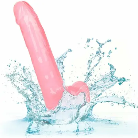 CalExotics Size Queen Roze Intimni Model 20.3 cm TPR Usisna Baza