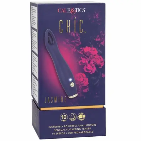 CalExotics Chic Jasmine 10-Brzinski Trepćući Silikonski Teaser, Vodootporan