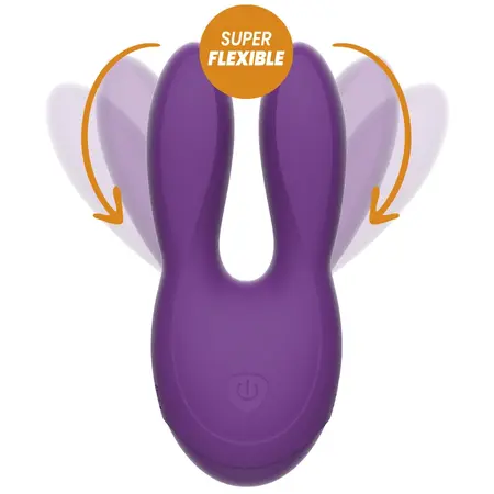Rewolution REWOBIT Duet Flex Vibrator – Fleksibilni model sa dva motora, 11.8 cm
