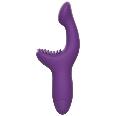 Rewolution Rewokiss Vibrator sa dva motora – Fleksibilni silikon, 18.5 cm, roze