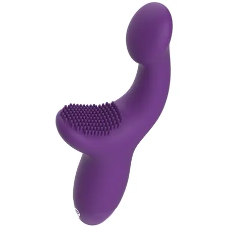 Rewolution Rewokiss Vibrator sa dva motora – Fleksibilni silikon, 18.5 cm, roze
