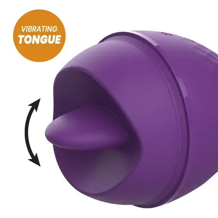 Rewolution Rewolingo Spoljašnji vibrator sa dinamičkim pokretom jezika, roze
