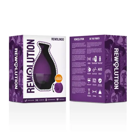 Rewolution Rewolingo Spoljašnji vibrator sa dinamičkim pokretom jezika, roze