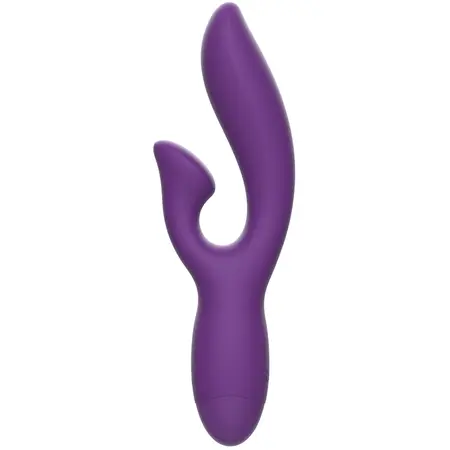 Rewolution REWOFUN Flexible Dual Motor Vibrator with Rabbit, 19.5 cm, Pink