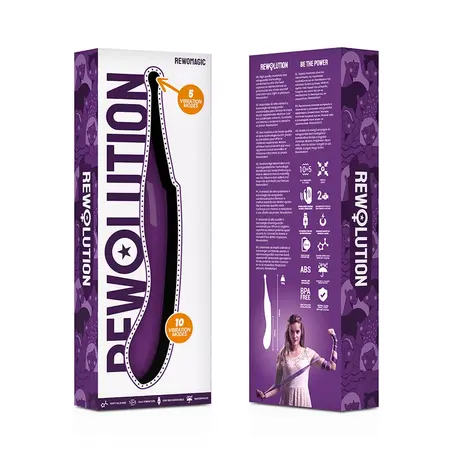 Rewolution Rewomagic Intimni rotacioni stimulator, USB, vodootporan, roze