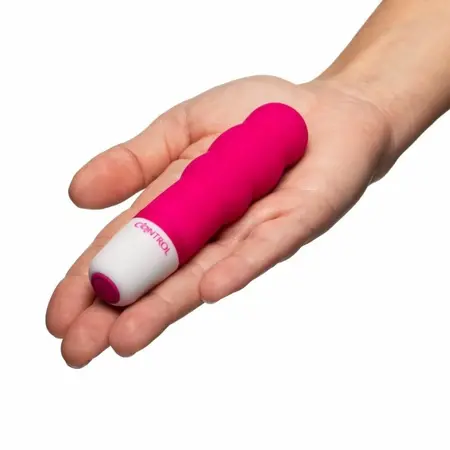 CONTROL Velvet Secret Mini stimulator – Kompaktni silikonski uređaj, 5 režima