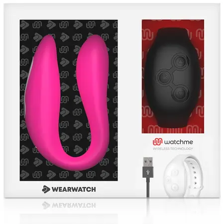 WEARWATCH WATCHME Dual Technology Intimna mašina fuksija/crna, daljinski